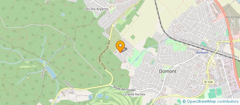 localisation de l'entreprise MADAME VALERIE GIGOT  DOMONT
