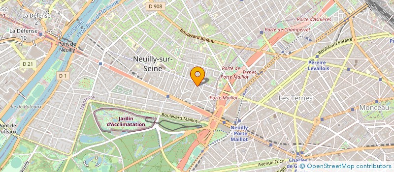 localisation de l'entreprise MADAME VALERIE GILBERT à NEUILLY-SUR-SEINE