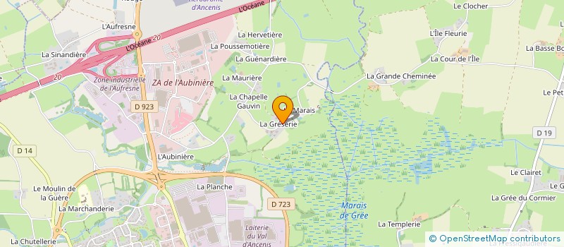 localisation de l'entreprise MADAME VALERIE GIRARD  ANCENIS-SAINT-GEREON