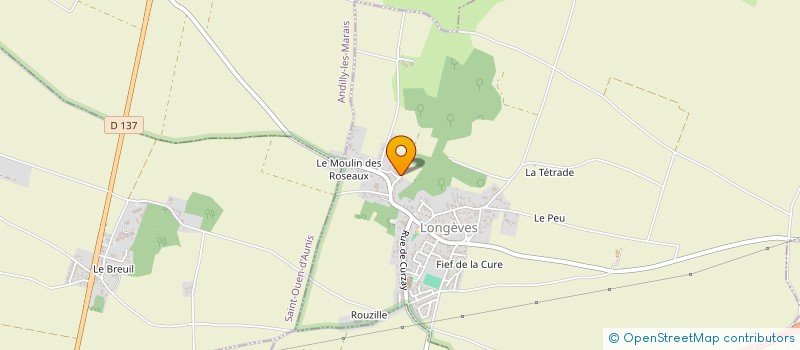 localisation de l'entreprise MADAME VALERIE GIRAUD  LONGEVES