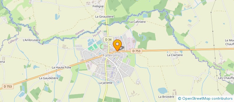 localisation de l'entreprise MADAME VALERIE GIRAUD  FALLERON