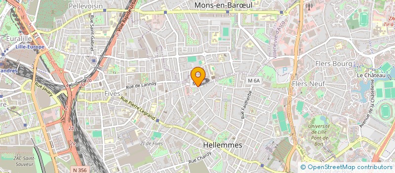 localisation de l'entreprise MADAME VALERIE GMYREK à LILLE