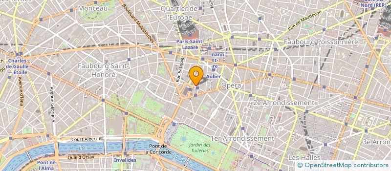 localisation de l'entreprise MADAME VALERIE GODARD à PARIS