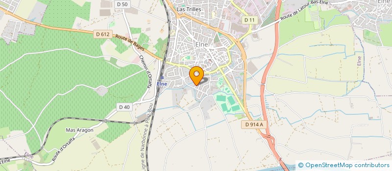 localisation de l'entreprise MADAME VALERIE GODDE  ELNE