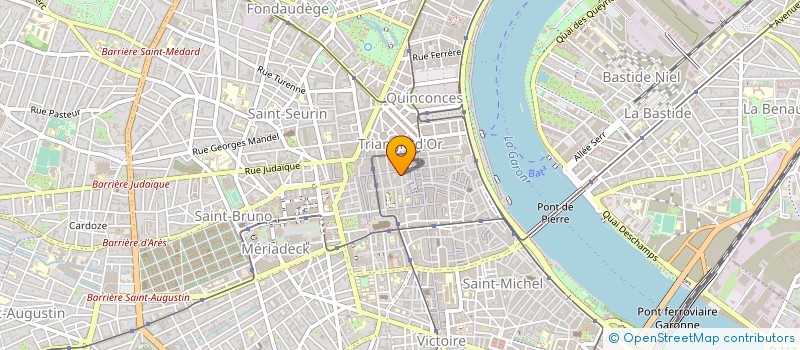 localisation de l'entreprise MADAME VALERIE GOGUET à BORDEAUX