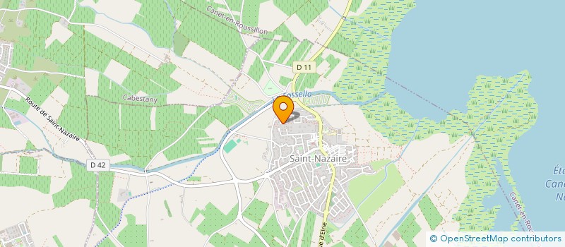 localisation de l'entreprise MADAME VALERIE GOMEZ à SAINT-NAZAIRE