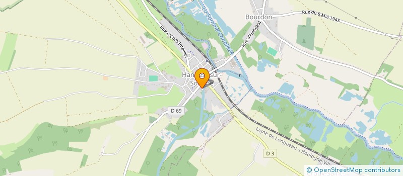 localisation de l'entreprise MADAME VALERIE GONDRE  HANGEST-SUR-SOMME