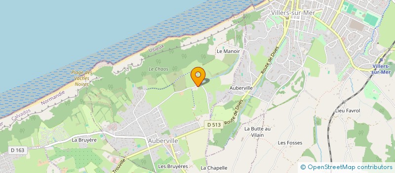 localisation de l'entreprise MADAME VALERIE GONSOLIN  AUBERVILLE