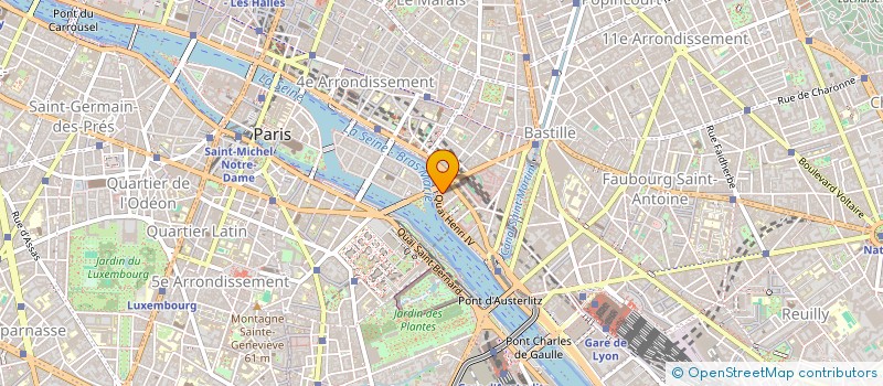 localisation de l'entreprise MADAME VALERIE GOSSET  PARIS