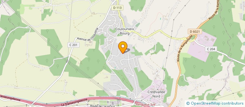 localisation de l'entreprise MADAME VALERIE GOSSET  COULOUNIEIX-CHAMIERS