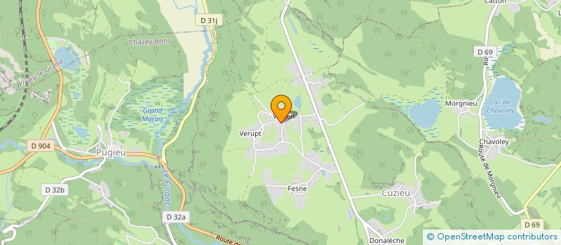 localisation de l'entreprise MADAME VALERIE GOUD  CUZIEU