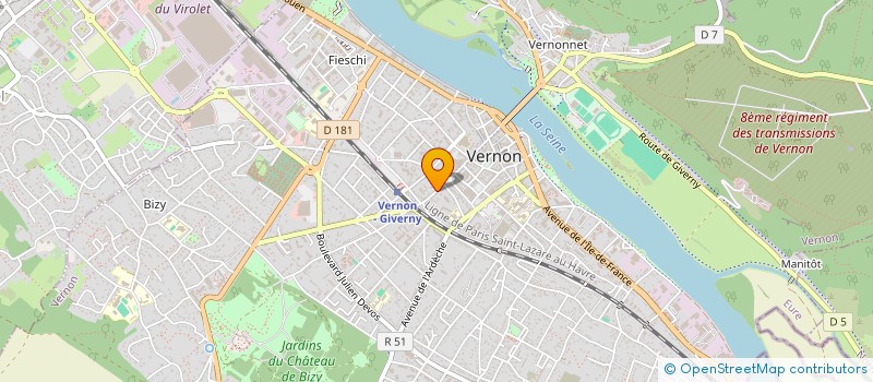 localisation de l'entreprise MADAME VALERIE GOUJON à LES TROIS LACS
