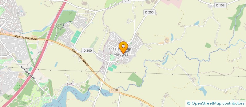 localisation de l'entreprise MADAME VALERIE GOULETTE  MAZIERES-EN-MAUGES