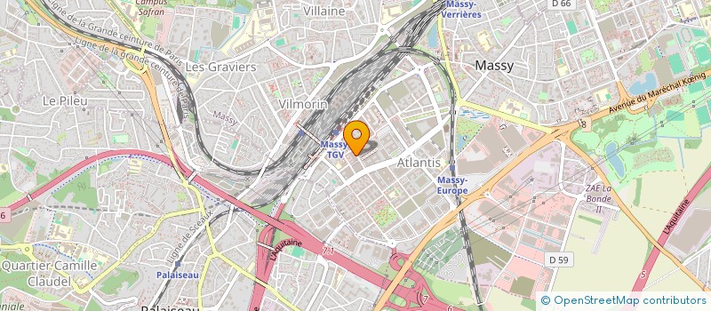 localisation de l'entreprise MADAME VALERIE GRACET  BRAY-DUNES