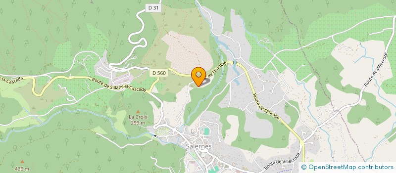 localisation de l'entreprise MADAME VALERIE GRAF  SALERNES