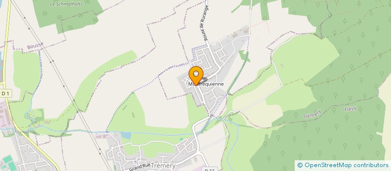 localisation de l'entreprise MADAME VALERIE GRANDJEAN  RURANGE-LES-THIONVILLE