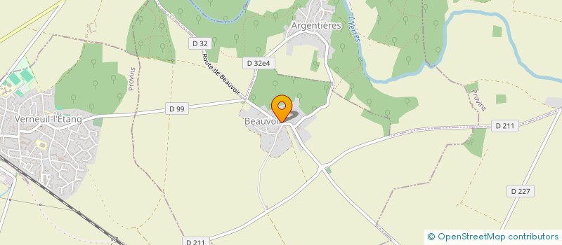 localisation de l'entreprise MADAME VALERIE GRANGE  BEAUVOIR