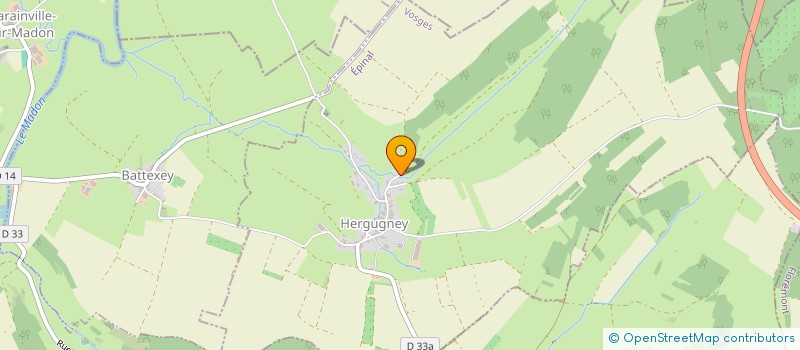 localisation de l'entreprise MADAME VALERIE GRANGE  HERGUGNEY