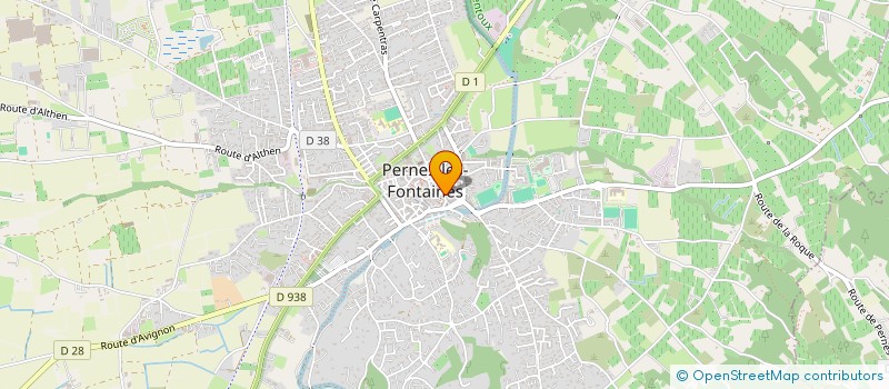 localisation de l'entreprise MADAME VALERIE GRAU  PERNES-LES-FONTAINES