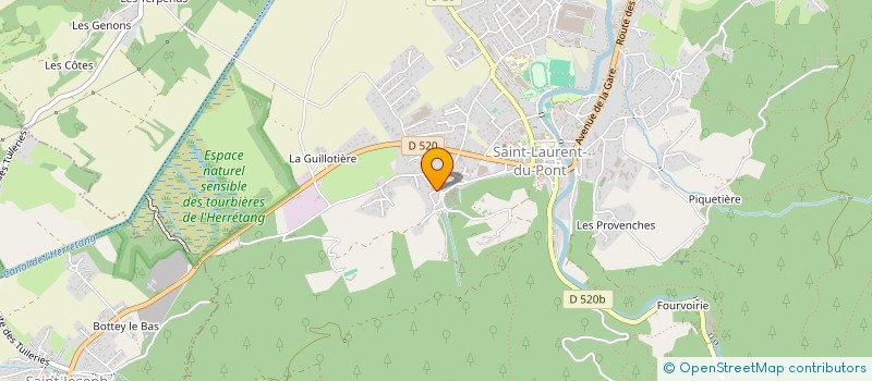 localisation de l'entreprise MADAME VALERIE GRCEVIC à SAINT-LAURENT-DU-PONT