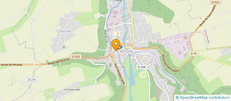 localisation de l'entreprise MADAME VALERIE GREAUME  CANY-BARVILLE