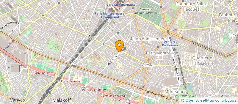 localisation de l'entreprise MADAME VALERIE GREIFENBERG  PARIS