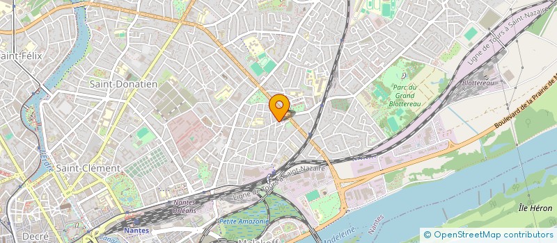 localisation de l'entreprise MADAME VALERIE GRELIER à NANTES