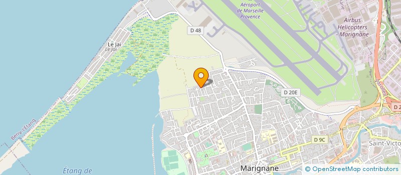 localisation de l'entreprise MADAME VALERIE GRIMA  MARIGNANE