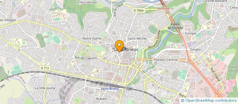 localisation de l'entreprise MADAME VALERIE GUENVEUR à SAINT-BRIEUC