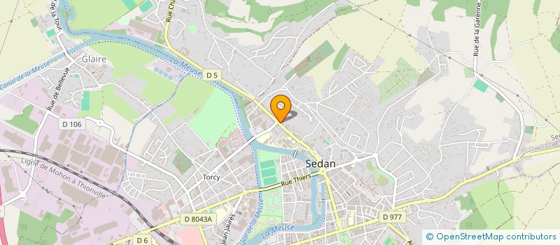 localisation de l'entreprise MADAME VALERIE GUEPRATTE à SEDAN