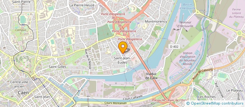 localisation de l'entreprise MADAME VALERIE GUERNIER à CAEN