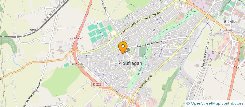 localisation de l'entreprise MADAME VALERIE GUERNION  PLOUFRAGAN