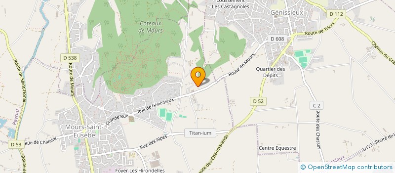 localisation de l'entreprise MADAME VALERIE GUICHARD  MOURS-SAINT-EUSEBE