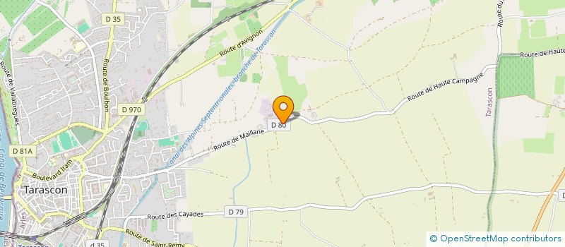 localisation de l'entreprise MADAME VALERIE GUIGUE  TARASCON