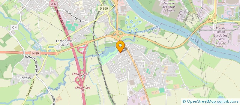 localisation de l'entreprise MADAME VALERIE GUILHE  LUX