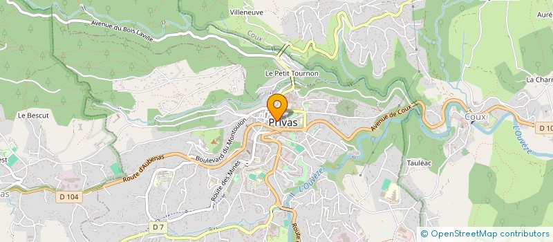 localisation de l'entreprise MADAME VALERIE GUILLARD  FLAVIAC