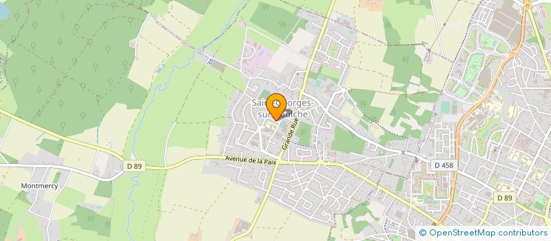 localisation de l'entreprise MADAME VALERIE GUILLAUME  SAINT-GEORGES-SUR-BAULCHE