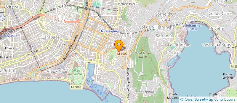 localisation de l'entreprise MADAME VALERIE GUILLERAND à NICE