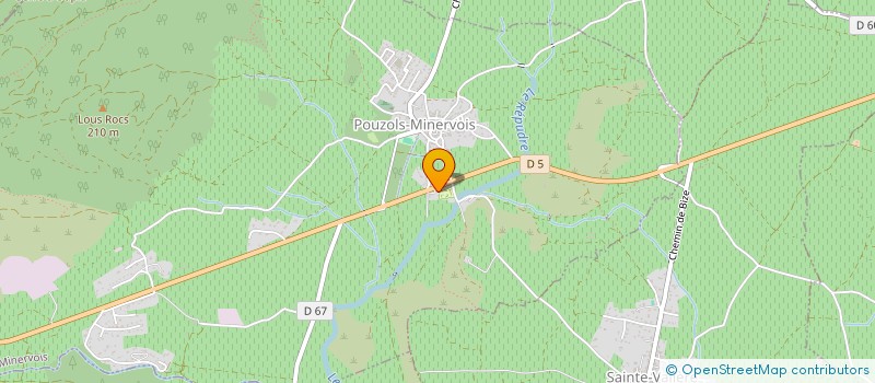 localisation de l'entreprise MADAME VALERIE GUILLOT  POUZOLS-MINERVOIS