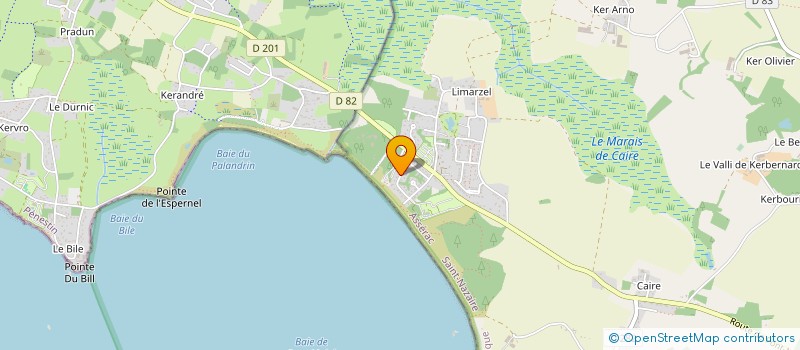 localisation de l'entreprise MADAME VALERIE GUIMARD  ASSERAC