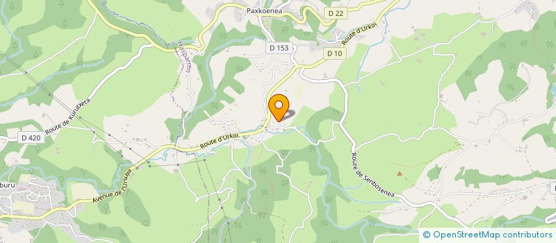 localisation de l'entreprise MADAME VALERIE GUIROY  HASPARREN