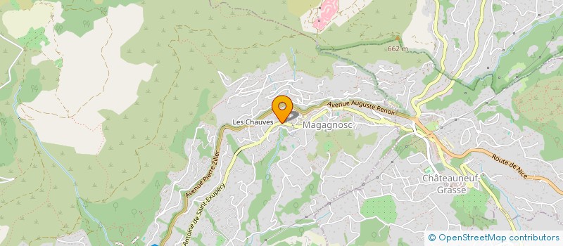 localisation de l'entreprise MADAME VALERIE GUYETTE  GRASSE