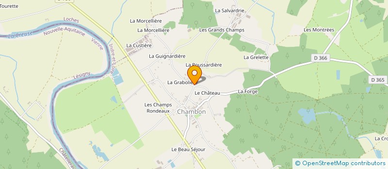 localisation de l'entreprise MADAME VALERIE GUYOT  CHAMBON