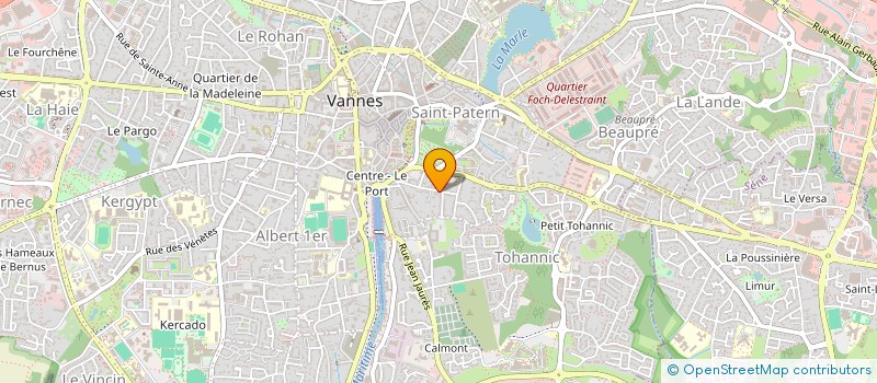 localisation de l'entreprise MADAME VALERIE HAFFREINGUE à VANNES
