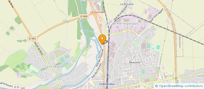 localisation de l'entreprise MADAME VALERIE HALGRAIN à CHATEAUDUN