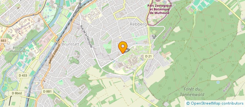 localisation de l'entreprise MADAME VALERIE HAMANN  MULHOUSE