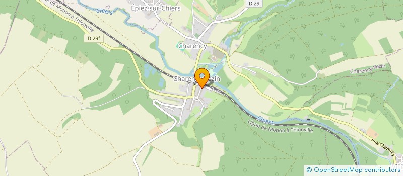 localisation de l'entreprise MADAME VALERIE HANUS  CHARENCY-VEZIN