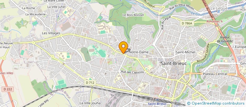 localisation de l'entreprise MADAME VALERIE HARNOIS à SAINT-BRIEUC