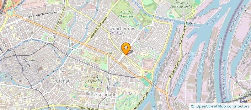localisation de l'entreprise MADAME VALERIE HAUSKNECHT à STRASBOURG