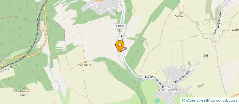 localisation de l'entreprise MADAME VALERIE HEINZE  HOMBOURG-HAUT